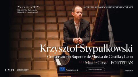 (Español) 23 – 25 de mayo 2023. Masterclass en la Universidad Chopin, Polonia.